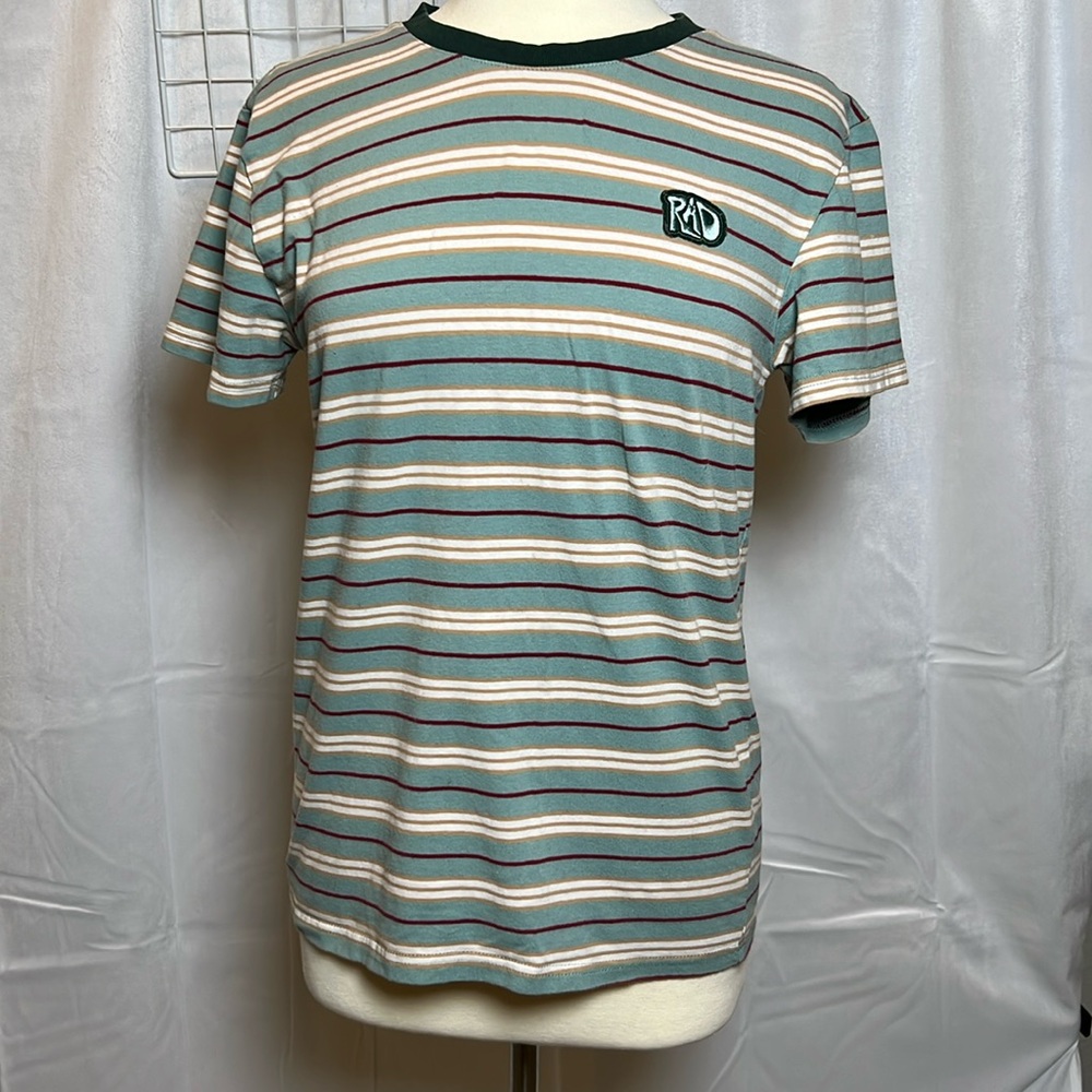 Dutch Bros Pin Stripe Short Sleeve Tee